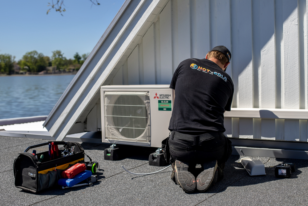 Installation av värmepump och kylteknik från Hot N Cold
